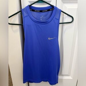 Nike Women's Vibrant Purple Blue Dri-FIT Tank Top